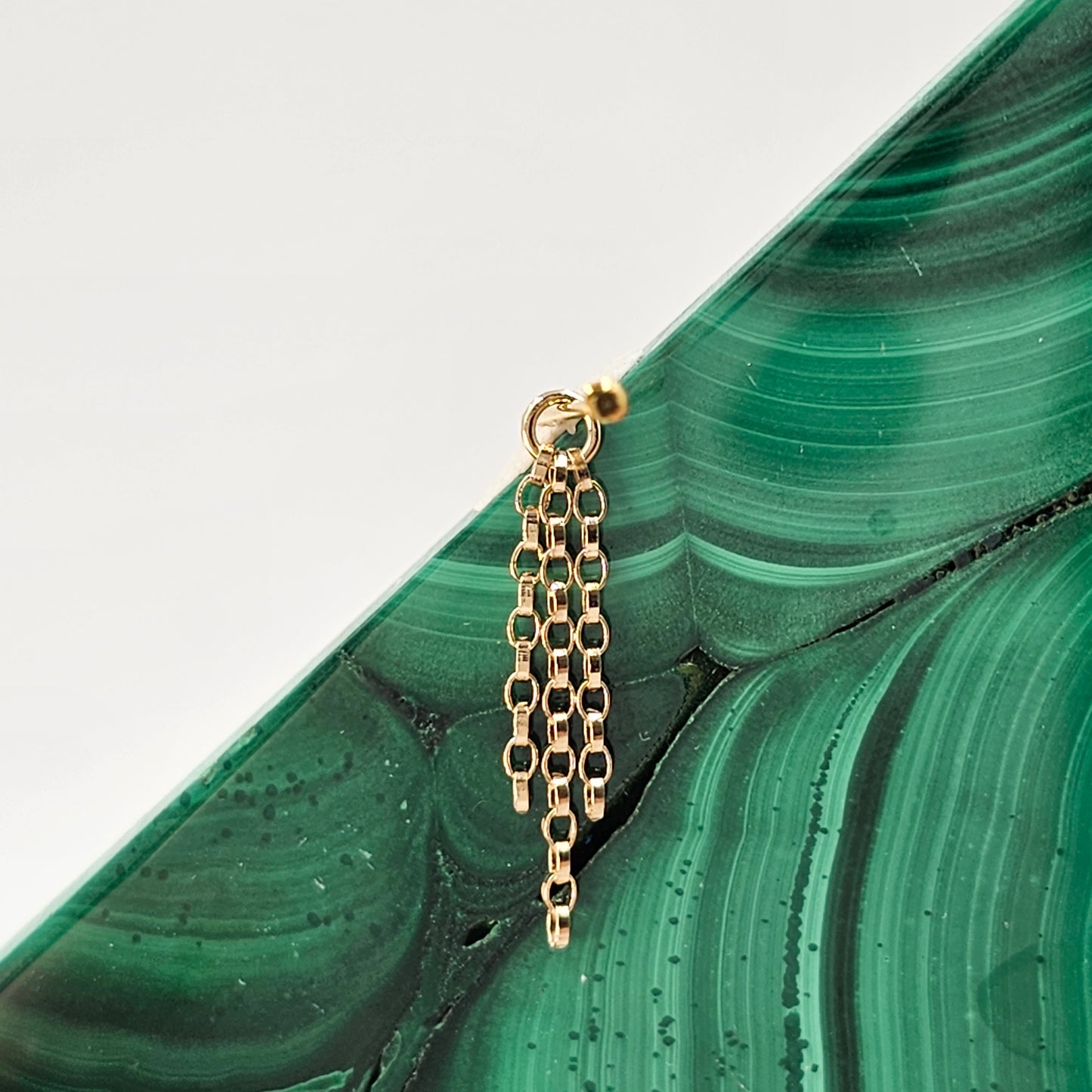 14k Gold Rachel Chain Charm